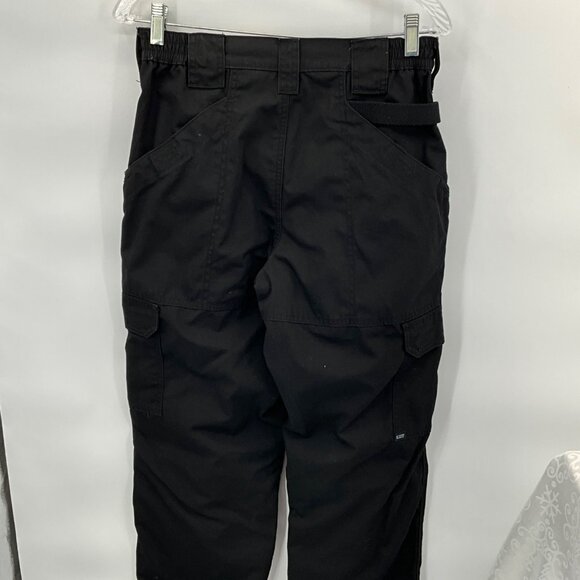 511‎ Black Pants Multiple Pockets Elastic Waistband 30x32 - Picture 5 of 8